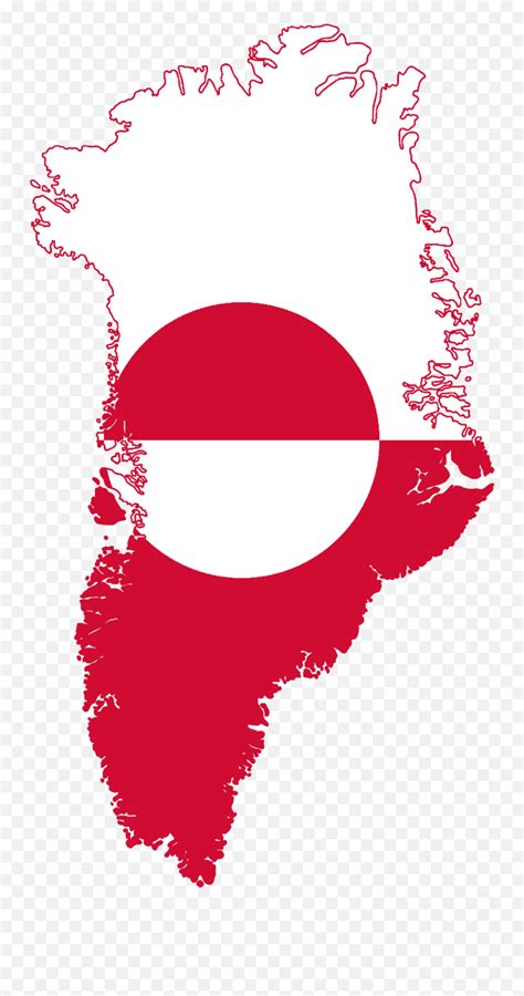 Greenland2 Flag Map - Greenland Flag Map Png Emoji,Greenland Flag Emoji ...