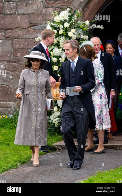 The Duke and Duchess of Northumberland, Ralph and Jane Percy attend the ...