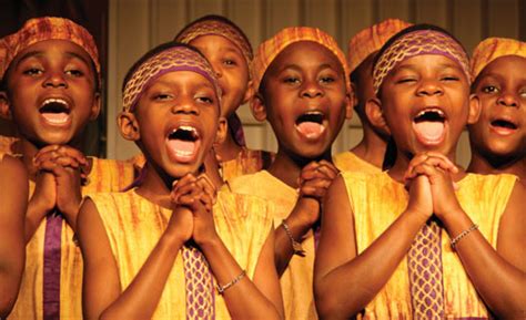 African Children's Choir at Singers.com - Mixed Voice Choral Childrens' Choir
