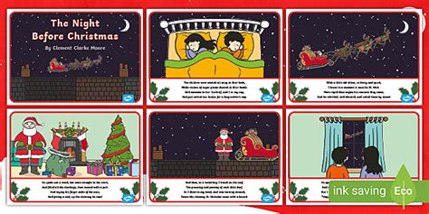 The Night Before Christmas - Christmas Book Lesson Plans