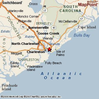 Mount Pleasant, South Carolina Area Map & More