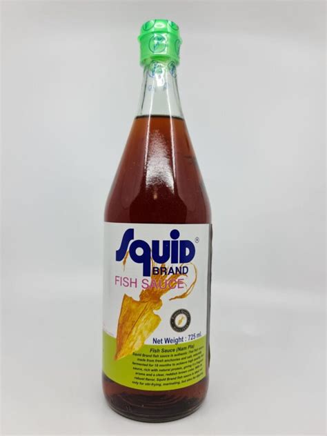 SQUID BRAND Fish Sauce (Nam Pla) 725ml - Toko Indonesia