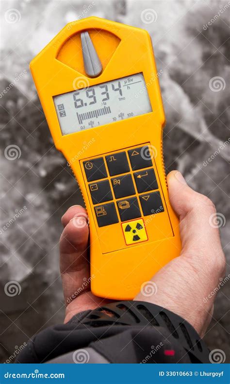 Dosimeter Radiation Measurement Instrument Stock Image - Image of technology, risk: 33010663