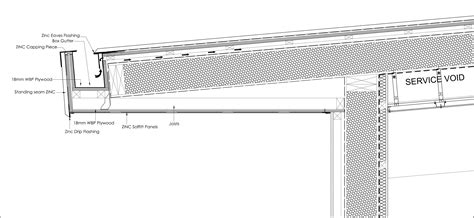 Zinc roof, Roof detail, Roof