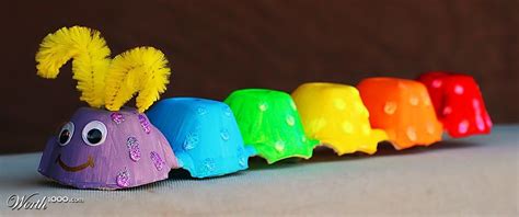 Caterpillar - Worth1000 Contests | Craft activities for toddlers, Egg carton crafts, Paper plate ...