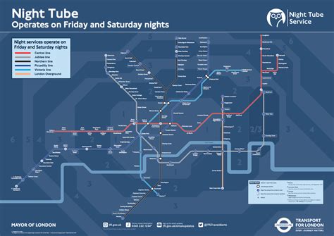 What You Need to Know About The Night Tube - Mapway