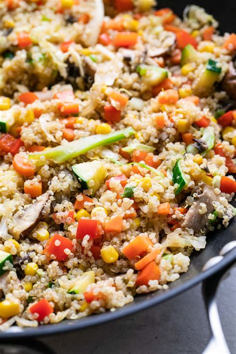 Quinoa Fried Rice (Healthy, 30 Min Recipe) - The Simple Veganista