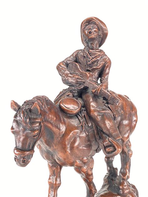 Lot - Austin Prod. 1974 Western Cowboy & Horse Sculpture