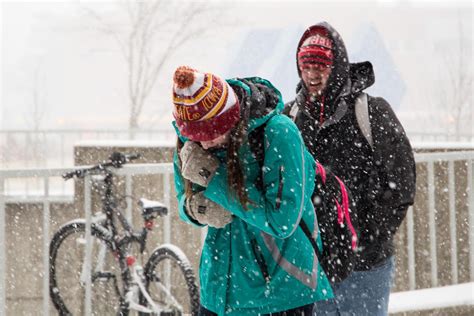 PHOTOS: Winter scenes on campus – Iowa State Daily