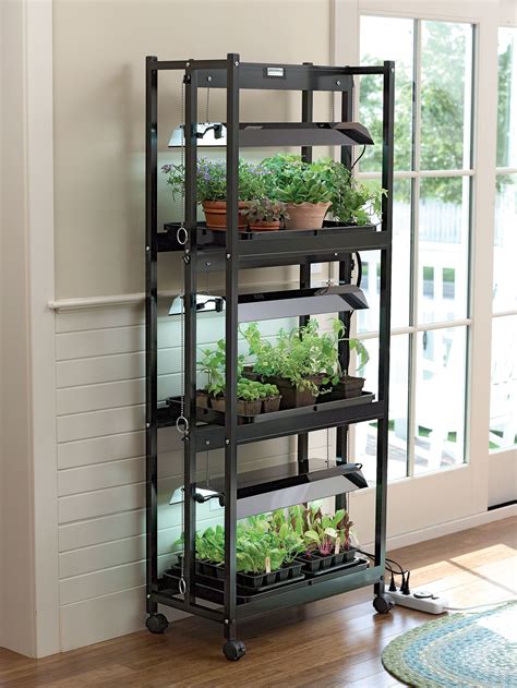 Grow Lights: Compact 3-Tier SunLite® Garden | Gardeners.com | Grow ...