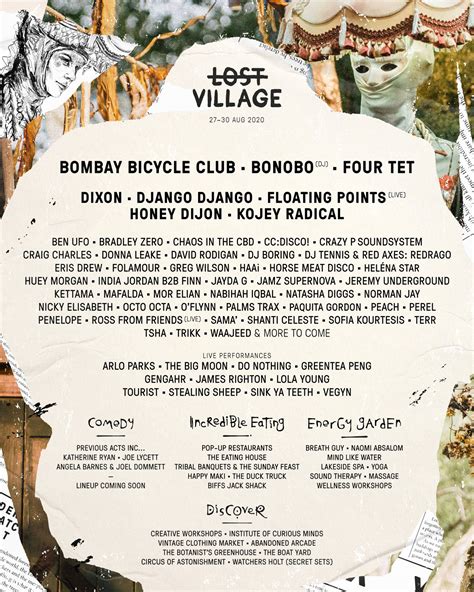 Lost Village - Summer Festival Guide