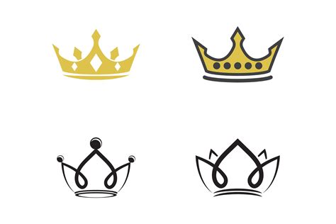 Crown Logo Template Vector Graphic by Redgraphic · Creative Fabrica