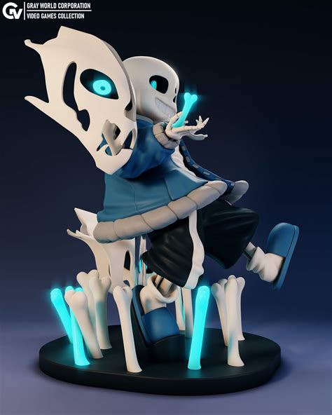 Sans - Undertale 3D Model by Gray World Corporation