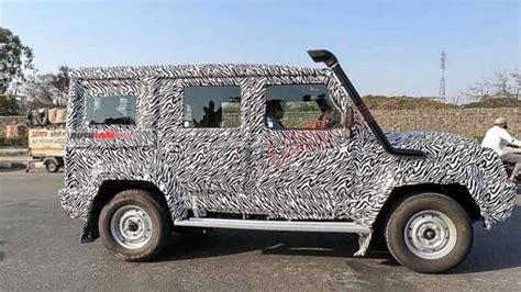 2023 Force Gurkha 5 Door Side View Spied - Thar, Jimny 7 Seater Rival