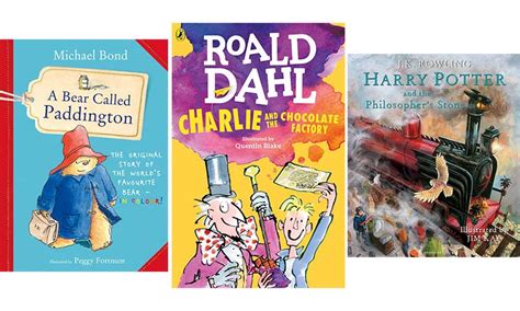 The UK's favourite children's books have been revealed