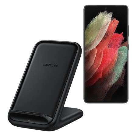 Official Samsung Galaxy S21 Ultra Wireless Fast Charging Pad - Black