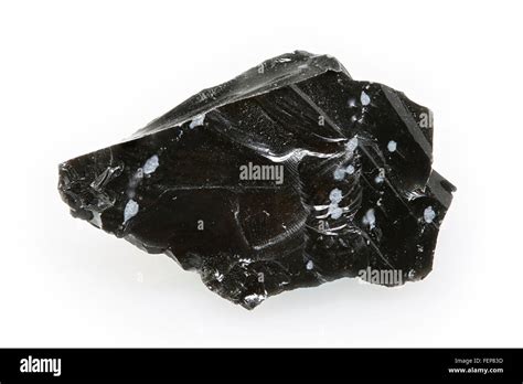 Obsidian, Igneous Volcanic Rock, Montana, USA Stock Photo - Alamy