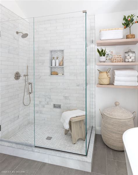 Glass Shower Enclosures: Cost + The Options You Do & Don't Need! - Driven by Decor