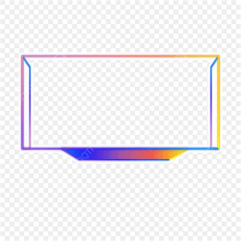 Twitch Clipart Transparent Background, Twitch Overlay Frame For Streaming, Social Media, Social ...