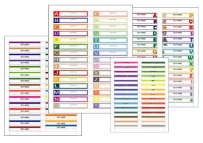 Free file folder labels to print using open office Printable Labels, Printable Planner, Free ...