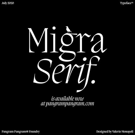 Pangram Pangram® Foundry (@pangram.pangram) • Instagram photos and videos | Typeface, Serif ...