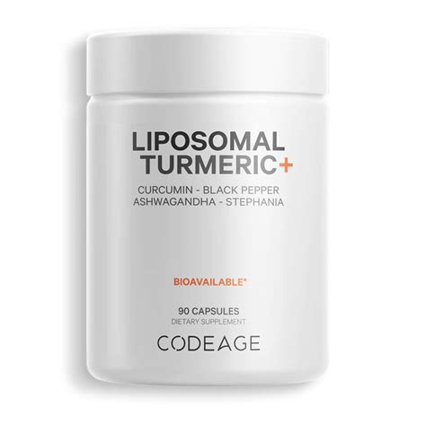 Liposomal Fermented Turmeric - 90 Capsules - CodeAge