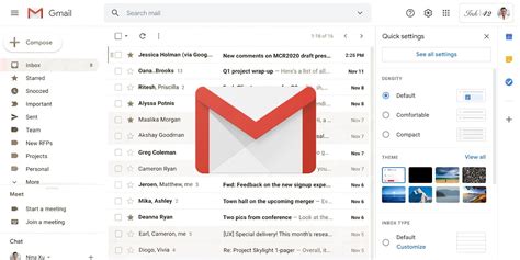 Gmail Quick Settings: How To Easily Change Your Inbox's Theme