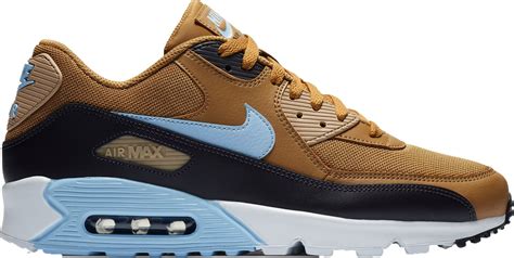 Nike - Nike Men's Air Max '90 Essential Shoes, Blue/Tan, Medium 8 ...