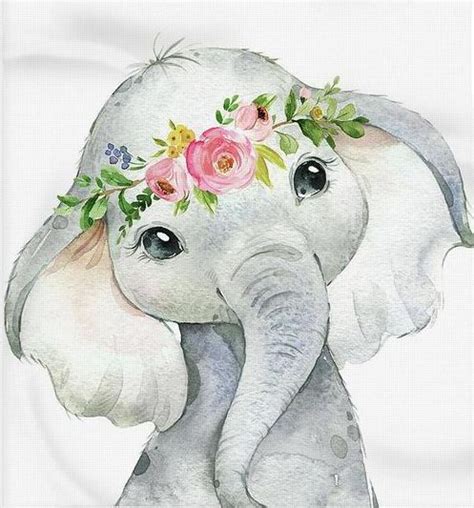 15 Cute Baby Elephant Drawing and Easy Elephant Painting Ideas