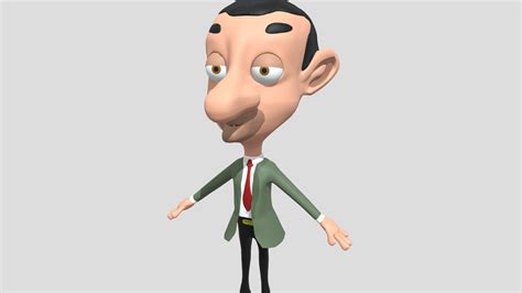 Mr Bean - 3D model by JoaoMP [4a0437e] - Sketchfab