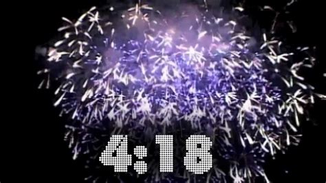 New Years Countdown Video with Fireworks - YouTube