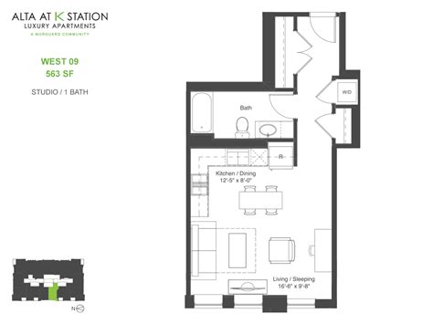 West 09 & 10 | Studio | Alta at K Station