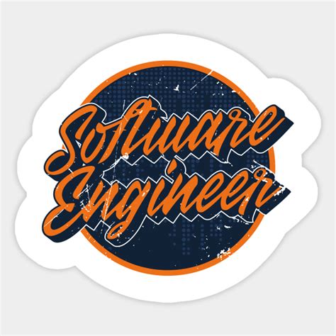 Software Engineer Logo - Software Engineer - Sticker | TeePublic