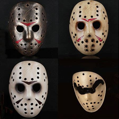 Scary Halloween Mask of Jason in Friday the 13th - Egifs2u.com