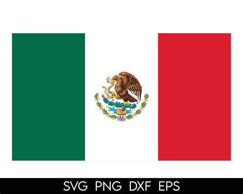 Mexico Flag SVG Mexico SVG Mexico Flag Clipart Mexico Flag - Etsy