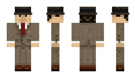 Fedora - Minecraft skin (64x32, Steve)