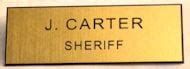 Eureka Sheriff TV Show Replica Badge: Badges Ex Cetera