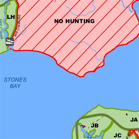 MCB Camp Lejeune Hunting Map (Updated 2022) map by DoD USMC Camp ...