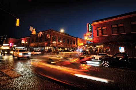 After Dark at the Fort Worth Stockyards