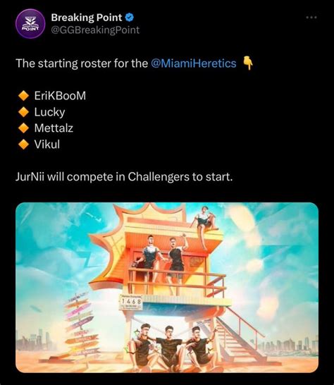 The starting roster for Miami Heretics : r/CoDCompetitive