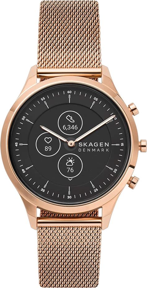 Amazon.com: Skagen Women Jorn Hybrid HR - 38mm Stainless Steel Mesh ...