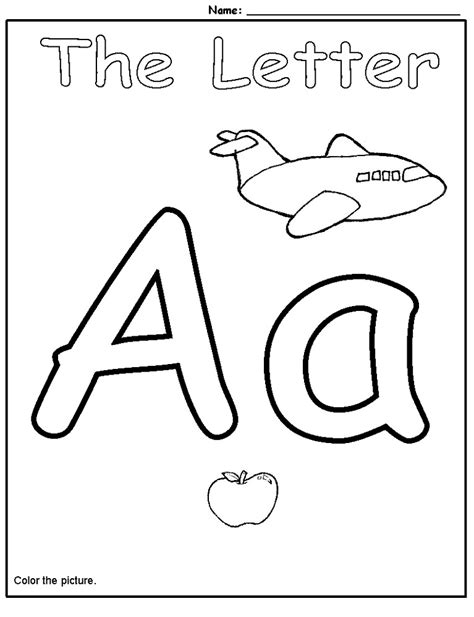 Alphabet Worksheets for Preschoolers | Activity Shelter