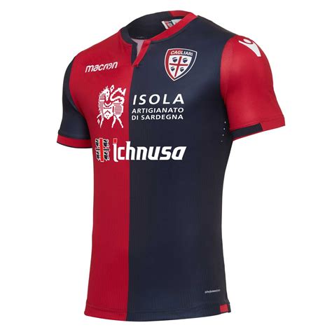 Cagliari Calcio 17-18 Home, Away & Third Kits Released - Footy Headlines