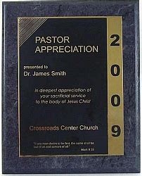 Pastor Appreciation Plaque is a great way to honor your pastor during Pastor Appreciation Month!