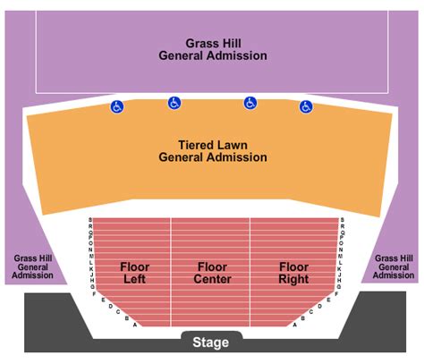 Mesa Amphitheatre Seating Chart & Maps - Mesa