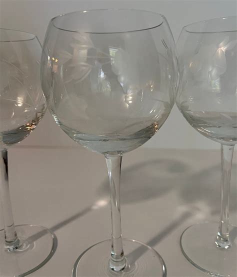 Etched Wine Glasses - Etsy