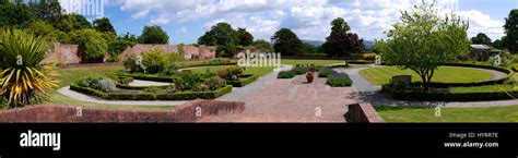 The beautiful castle and Gardens of Bodelwyddan Castle in North Wales ...