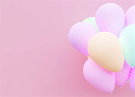 Pastel balloon background 1266672 Stock Photo at Vecteezy