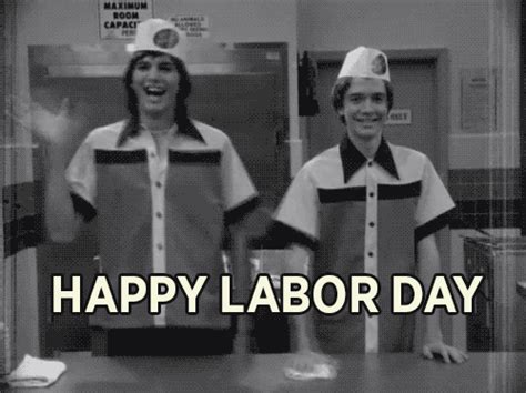 Happy Labor Day Funny Barrista Gif