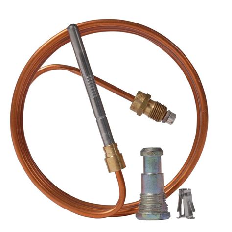 White Rodgers 30 in. Copper Universal Thermocouple-H06E030S1 - The Home Depot